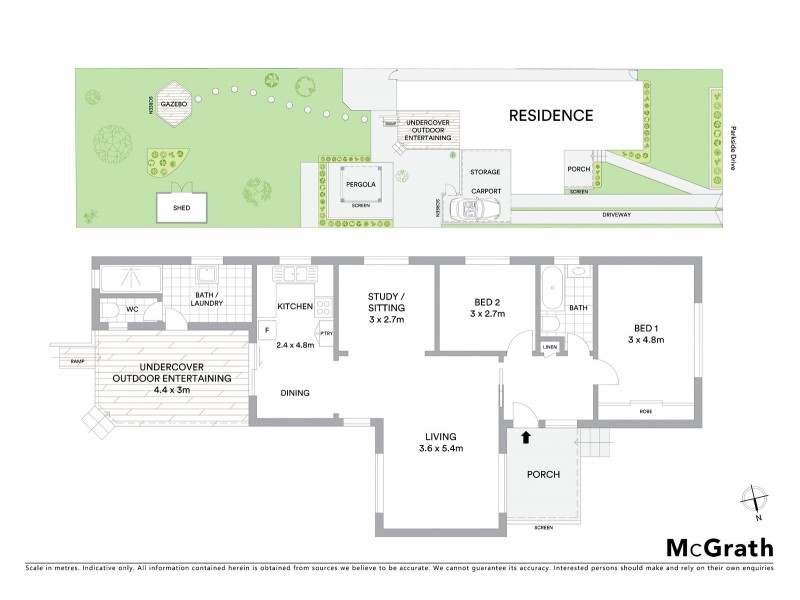 3 Parkside Drive, Sandringham NSW 2219 Floorplan