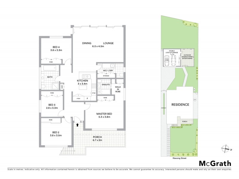 17 Illawong Street, Lugarno NSW 2210 Floorplan
