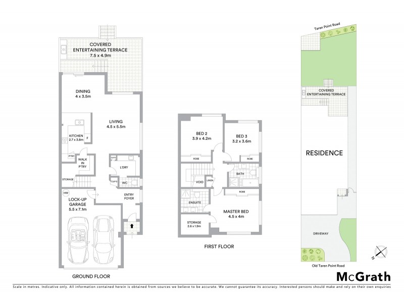 28B Old Taren Point Road, Taren Point NSW 2229 Floorplan