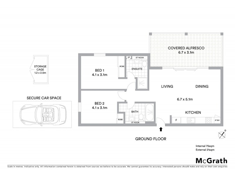 9/8 Crefden Street, Maidstone VIC 3012 Floorplan