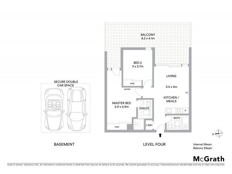 409B/2 Dennis Street, Footscray VIC 3011 Floorplan
