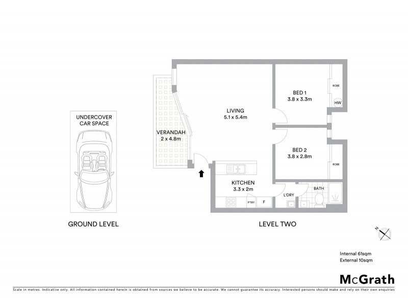 9/75 Droop Street, Footscray VIC 3011 Floorplan