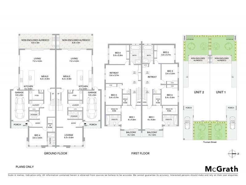 74 Truman Street, South Kingsville VIC 3015 Floorplan