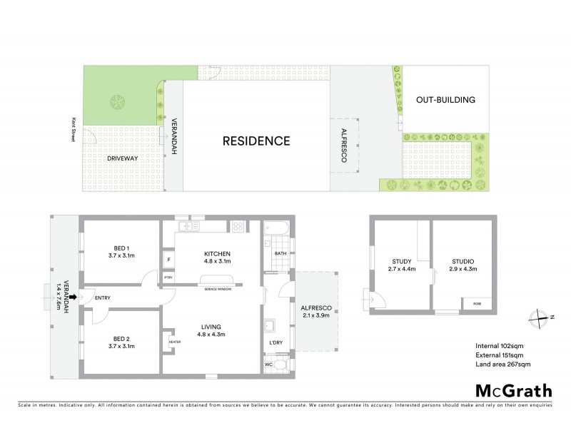 8 Kent Street, Yarraville VIC 3013 Floorplan