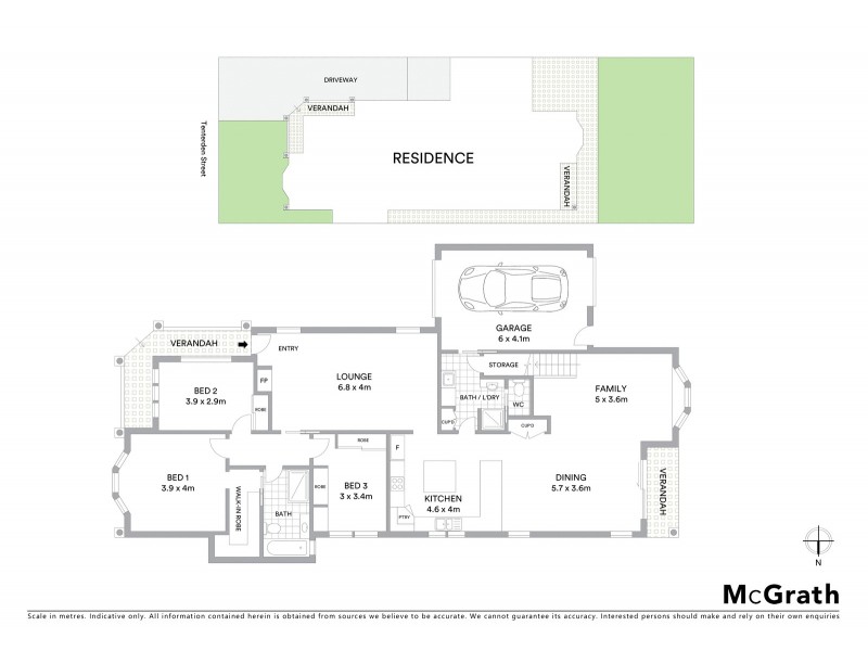 2 Tenterden Street, Yarraville VIC 3013 Floorplan