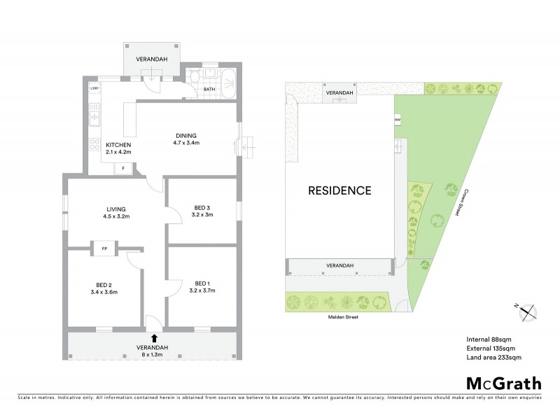 2 Malden Street, Footscray VIC 3011 Floorplan