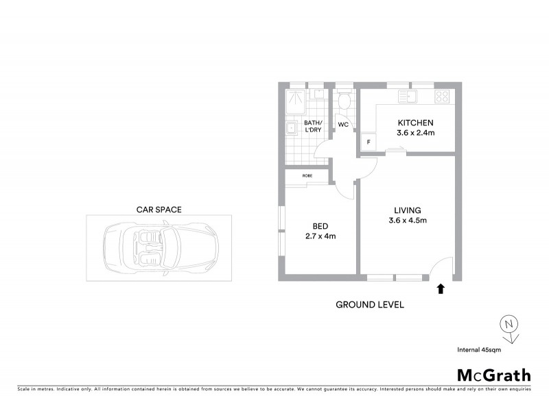 1/29 Eldridge Street, Footscray VIC 3011 Floorplan