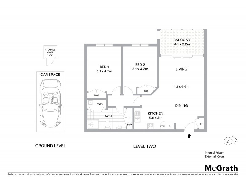 11/20 French Street, Footscray VIC 3011 Floorplan