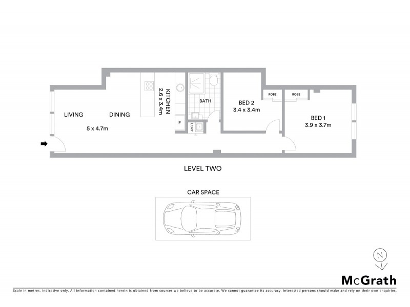 10/8-18 Whitehall Street, Footscray VIC 3011 Floorplan