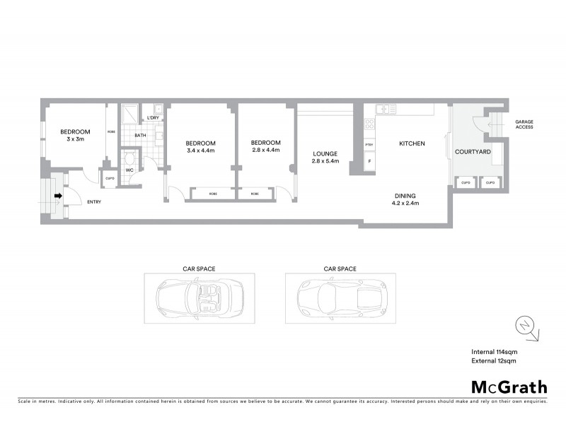 1 Swallow Lane, Footscray VIC 3011 Floorplan