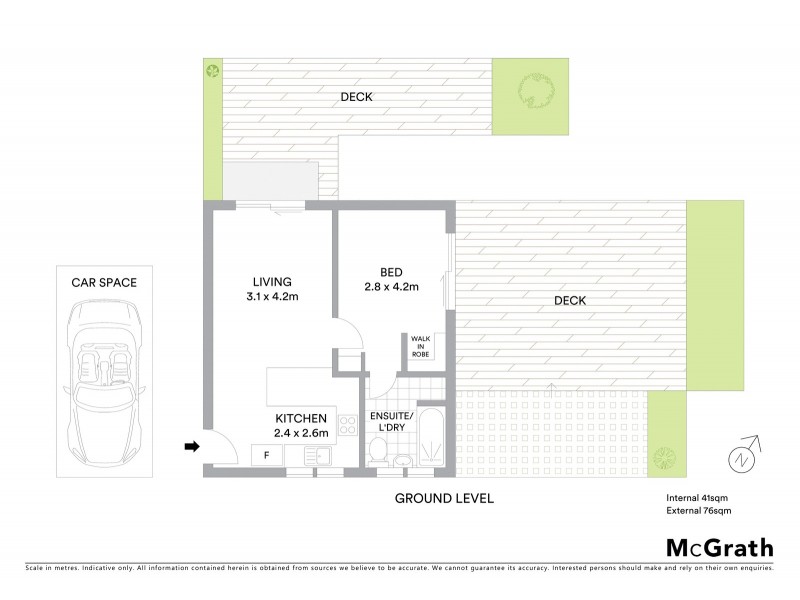 1/79 Droop Street, Footscray VIC 3011 Floorplan