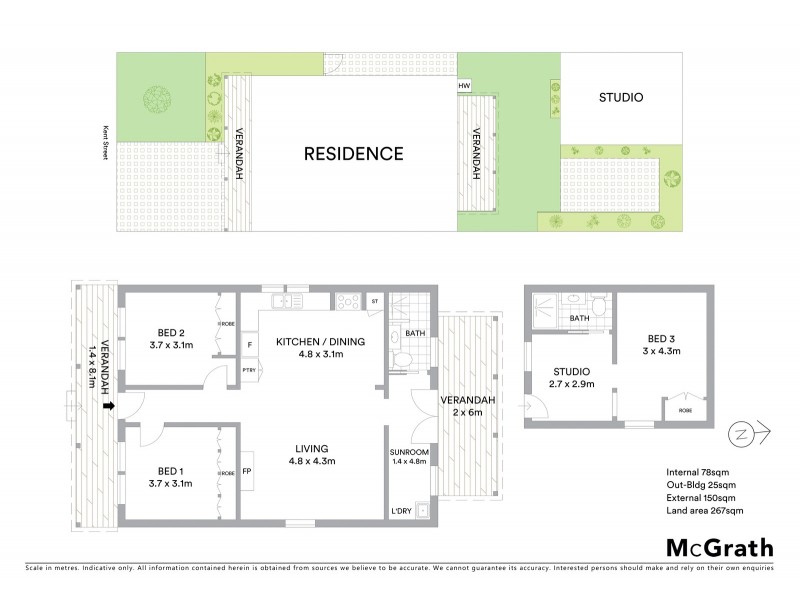 8 Kent Street, Yarraville VIC 3013 Floorplan