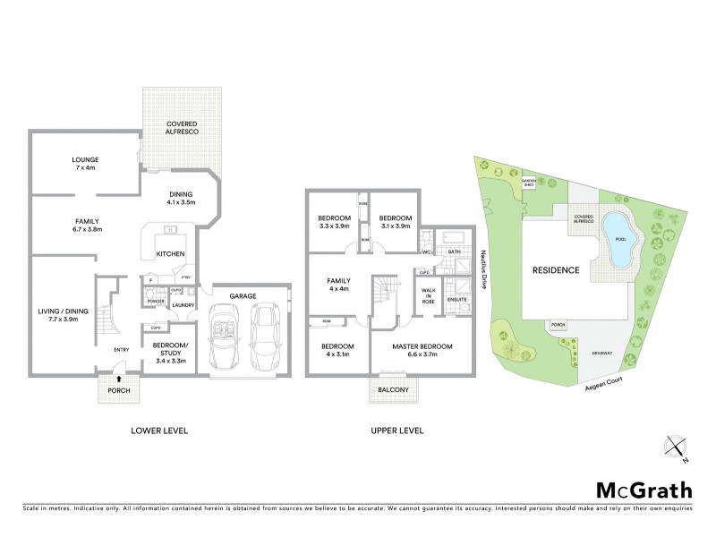 6 Aegean Court, Ormiston QLD 4160 Floorplan