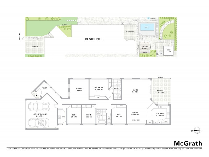 6 Oak Street, Ormiston QLD 4160 Floorplan