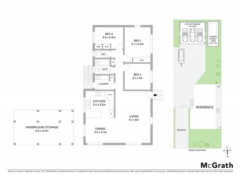 100 Sandy Camp Road, Wynnum West QLD 4178 Floorplan