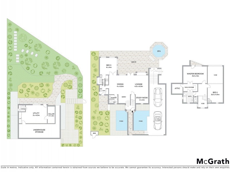 7 The Drive, Bardon QLD 4065 Floorplan