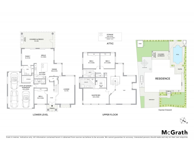 13 Cayman Crescent, Ormiston QLD 4160 Floorplan