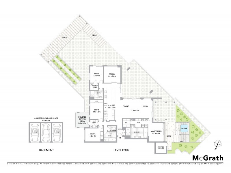 154/37 Harbour Road, Hamilton QLD 4007 Floorplan