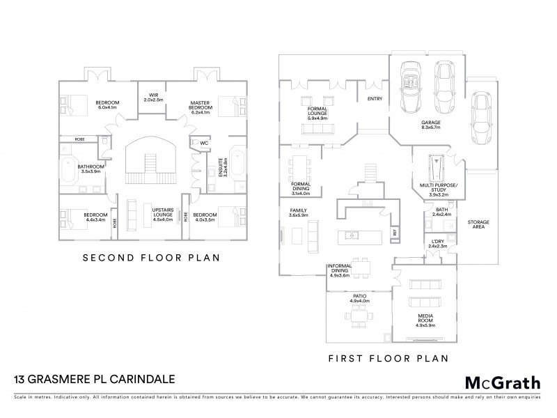 13 Grasmere Place, Carindale QLD 4152 Floorplan