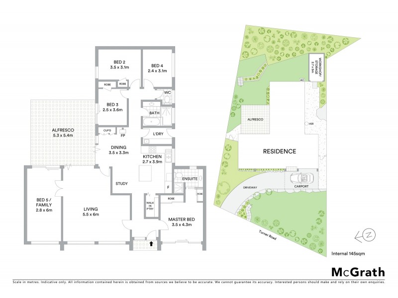 168 Turner Road, Berowra Heights NSW 2082 Floorplan