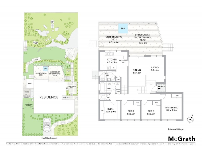 7 Blue Ridge Crescent, Berowra Heights NSW 2082 Floorplan