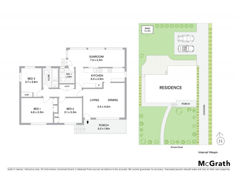 8 Rickard Road, Berowra NSW 2081 Floorplan