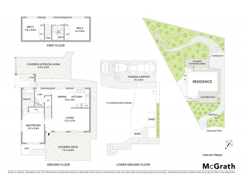 16 Gooraway Place, Berowra Heights NSW 2082 Floorplan