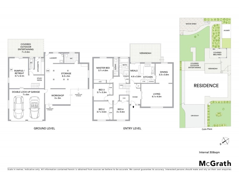 8 Colin Place, Westleigh NSW 2120 Floorplan