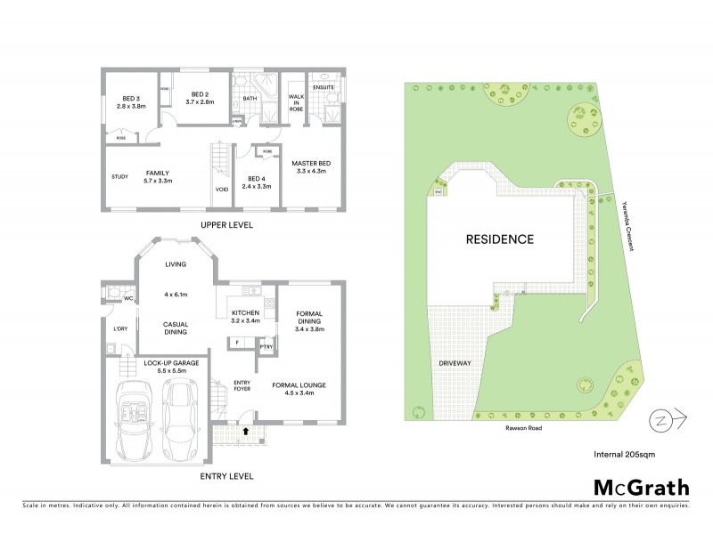 1 Yeramba Crescent, Berowra NSW 2081 Floorplan