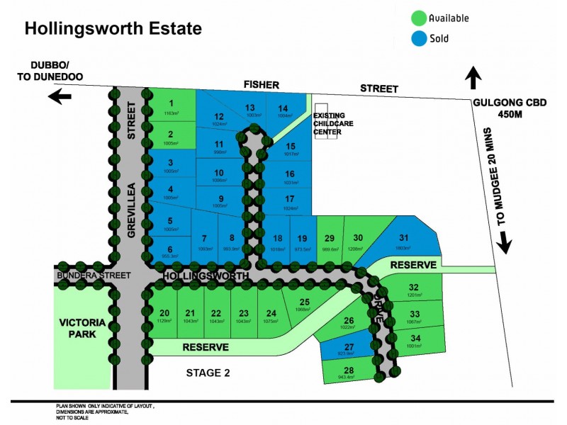 Lots 15-34 Medley Street, Gulgong NSW 2852 Floorplan