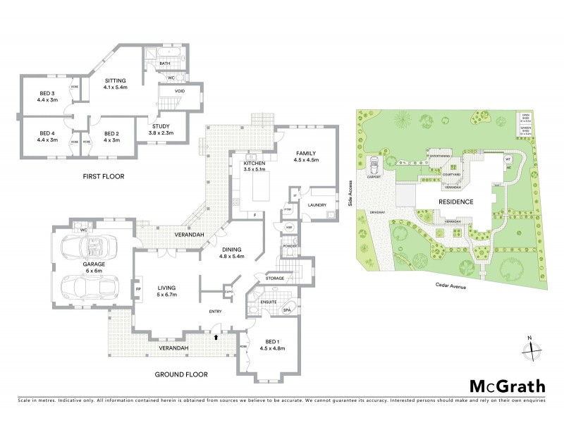 6 Cedar Avenue, Mudgee NSW 2850 Floorplan