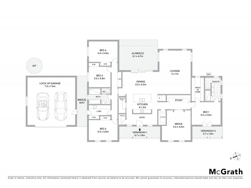 6 Leconfield Drive, Mudgee NSW 2850 Floorplan