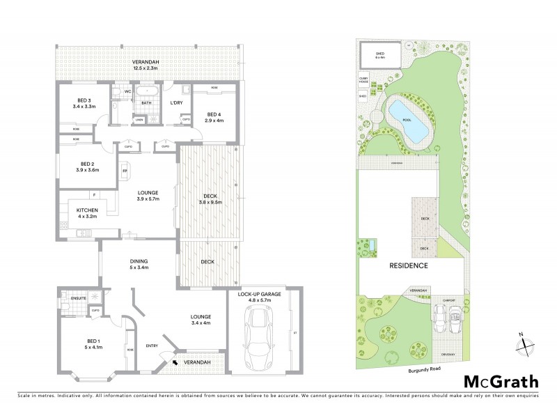 12 Burgundy Road, Mudgee NSW 2850 Floorplan