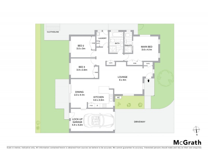 8/61 Lewis Street, Mudgee NSW 2850 Floorplan