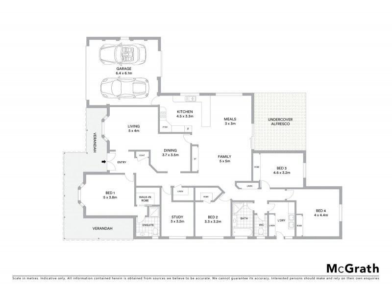 22 Bellevue Road, Mudgee NSW 2850 Floorplan