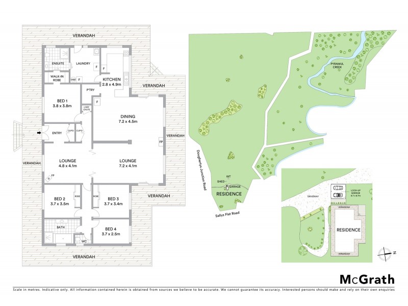 1395 Doughertys Junction Road, Mudgee NSW 2850 Floorplan