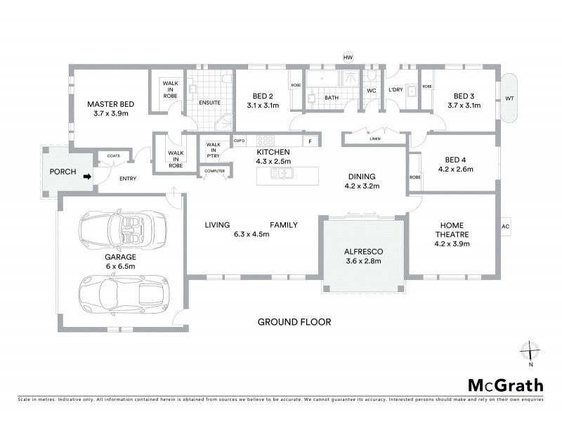 6 Broadhead Road, Mudgee NSW 2850 Floorplan