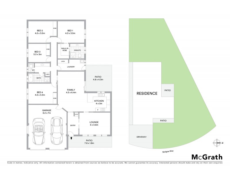 24 Mulgoa Way, Mudgee NSW 2850 Floorplan