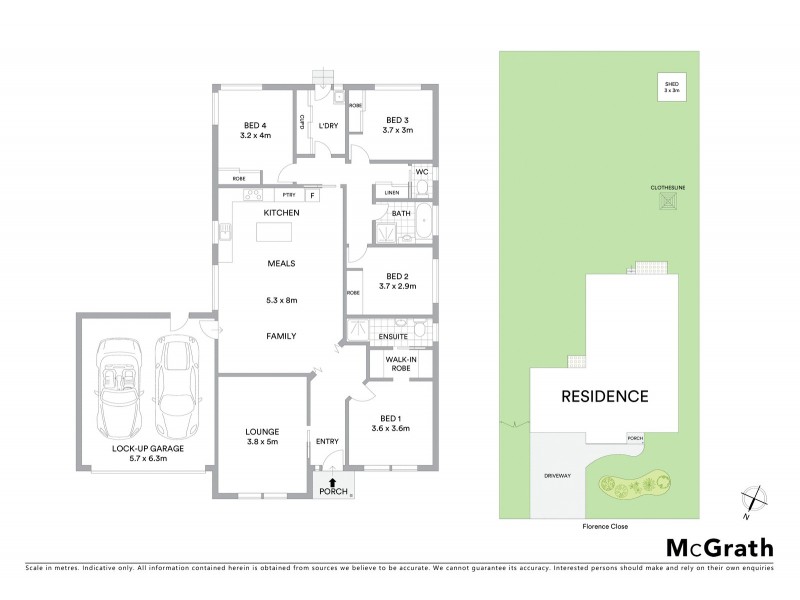 3 Florence Close, Mudgee NSW 2850 Floorplan