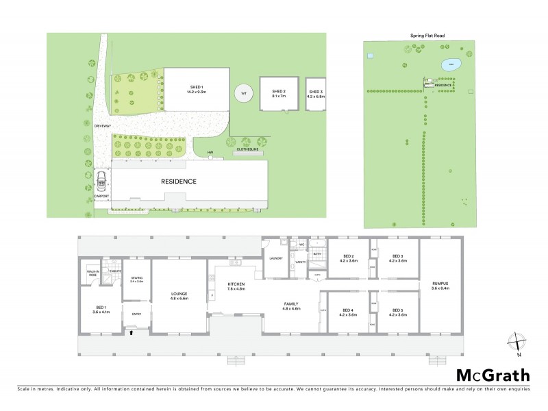 345 Spring Flat Road, Mudgee NSW 2850 Floorplan