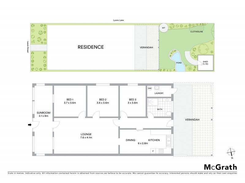 76 Lewis Street, Mudgee NSW 2850 Floorplan