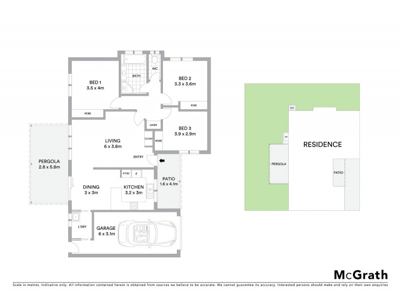 Unit 6/159A Market Street, Mudgee NSW 2850 Floorplan