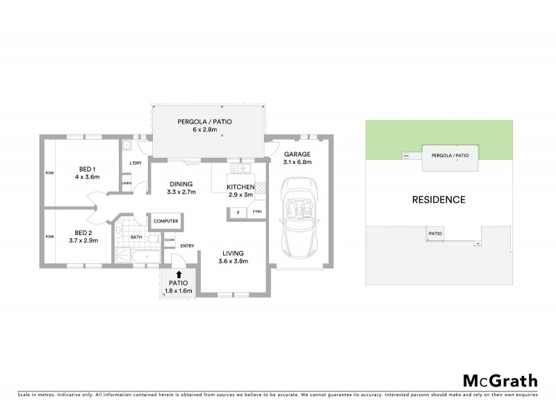 Unit 7/159A Market Street, Mudgee NSW 2850 Floorplan