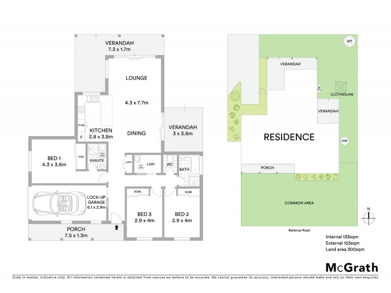 1/18 Bellevue Road, Mudgee NSW 2850 Floorplan