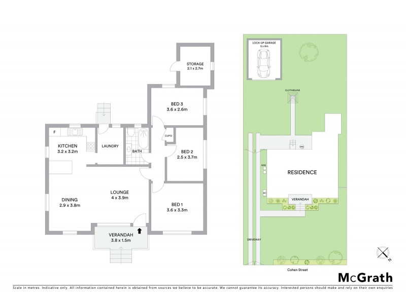 18 Cohen Street, Mudgee NSW 2850 Floorplan