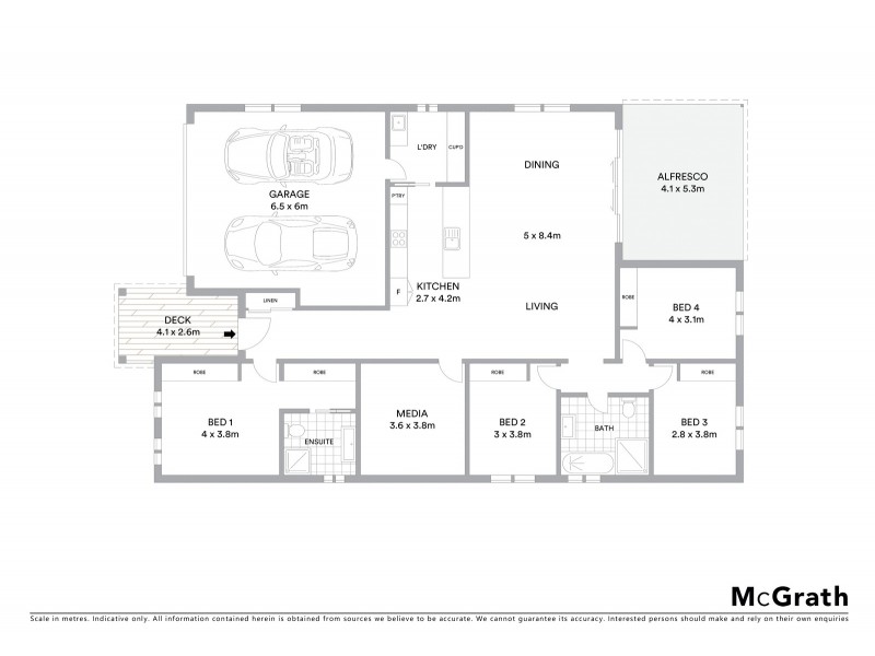 3 Consadine Grove, Mudgee NSW 2850 Floorplan