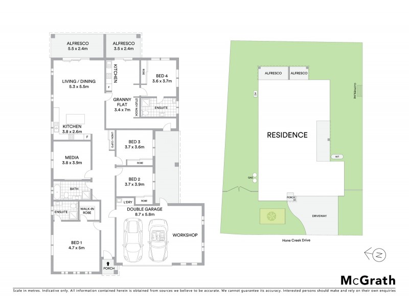 15 Hone Creek Drive, Mudgee NSW 2850 Floorplan