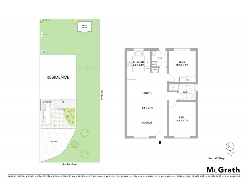 Unit 3/7 Nicholson Street, Mudgee NSW 2850 Floorplan