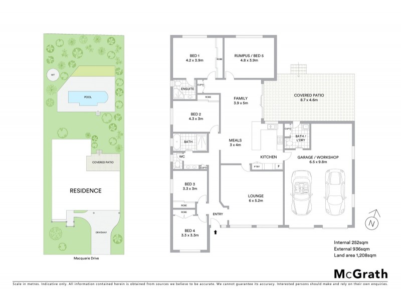 14 Macquarie Drive, Mudgee NSW 2850 Floorplan