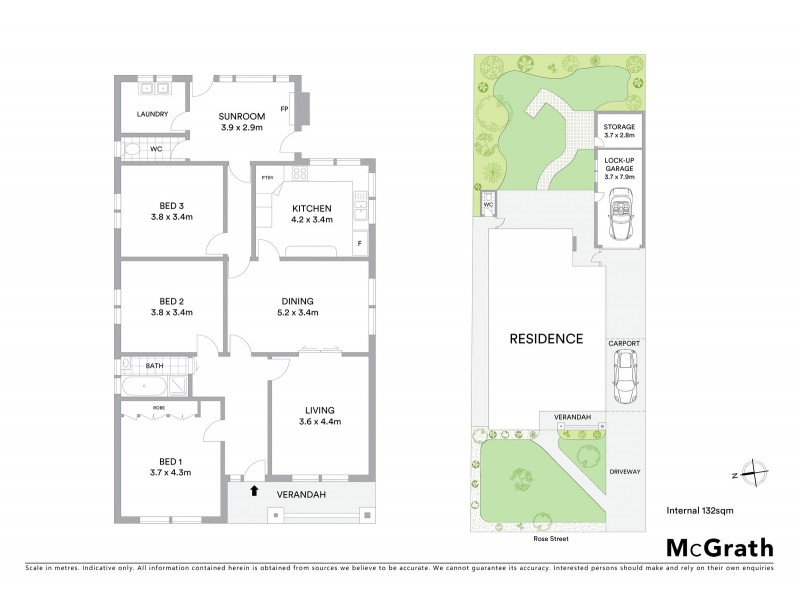 4 Rose Street, Coburg VIC 3058 Floorplan